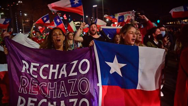 El Sentido común ha prevalecido en Chile, ganó el rechazo al cambio en la Constitución